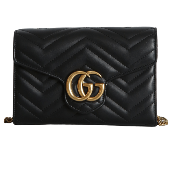 GG MARMONT WALLET ON CHAIN